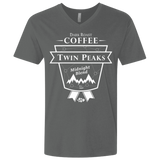 T-Shirts Heavy Metal / X-Small Twin Peaks Dark Roast Men's Premium V-Neck