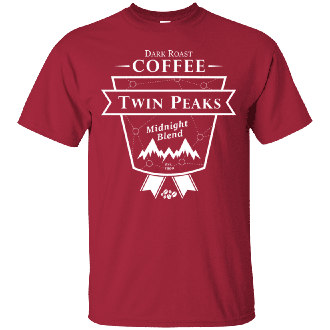 T-Shirts Cardinal / Small Twin Peaks Dark Roast T-Shirt