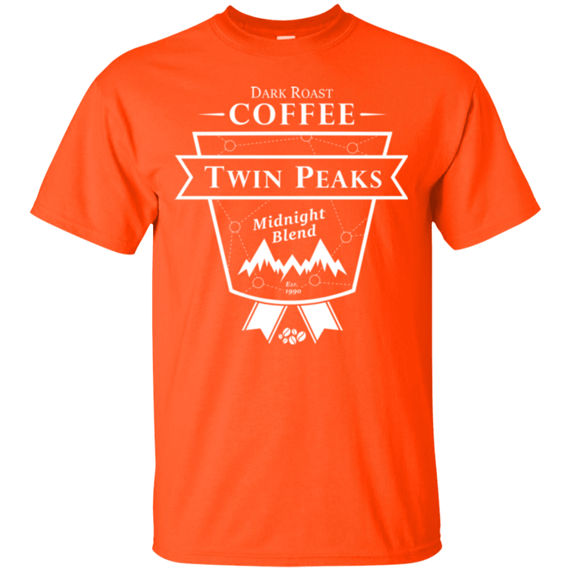T-Shirts Orange / Small Twin Peaks Dark Roast T-Shirt