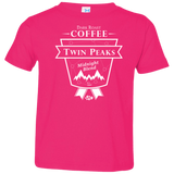 T-Shirts Hot Pink / 2T Twin Peaks Dark Roast Toddler Premium T-Shirt