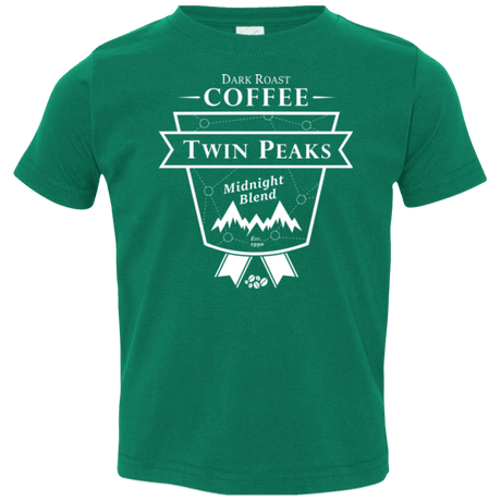 T-Shirts Kelly / 2T Twin Peaks Dark Roast Toddler Premium T-Shirt