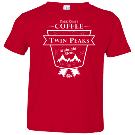 T-Shirts Red / 2T Twin Peaks Dark Roast Toddler Premium T-Shirt