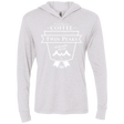 T-Shirts Heather White / X-Small Twin Peaks Dark Roast Triblend Long Sleeve Hoodie Tee