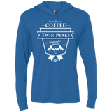 T-Shirts Vintage Royal / X-Small Twin Peaks Dark Roast Triblend Long Sleeve Hoodie Tee