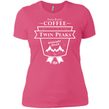 T-Shirts Hot Pink / X-Small Twin Peaks Dark Roast Women's Premium T-Shirt