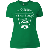 T-Shirts Kelly Green / X-Small Twin Peaks Dark Roast Women's Premium T-Shirt