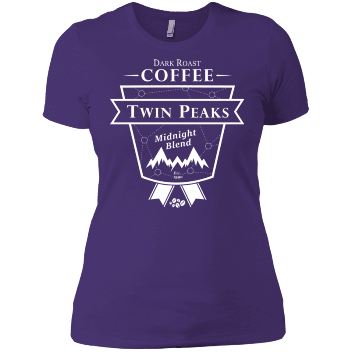 T-Shirts Purple / X-Small Twin Peaks Dark Roast Women's Premium T-Shirt