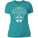 T-Shirts Tahiti Blue / X-Small Twin Peaks Dark Roast Women's Premium T-Shirt
