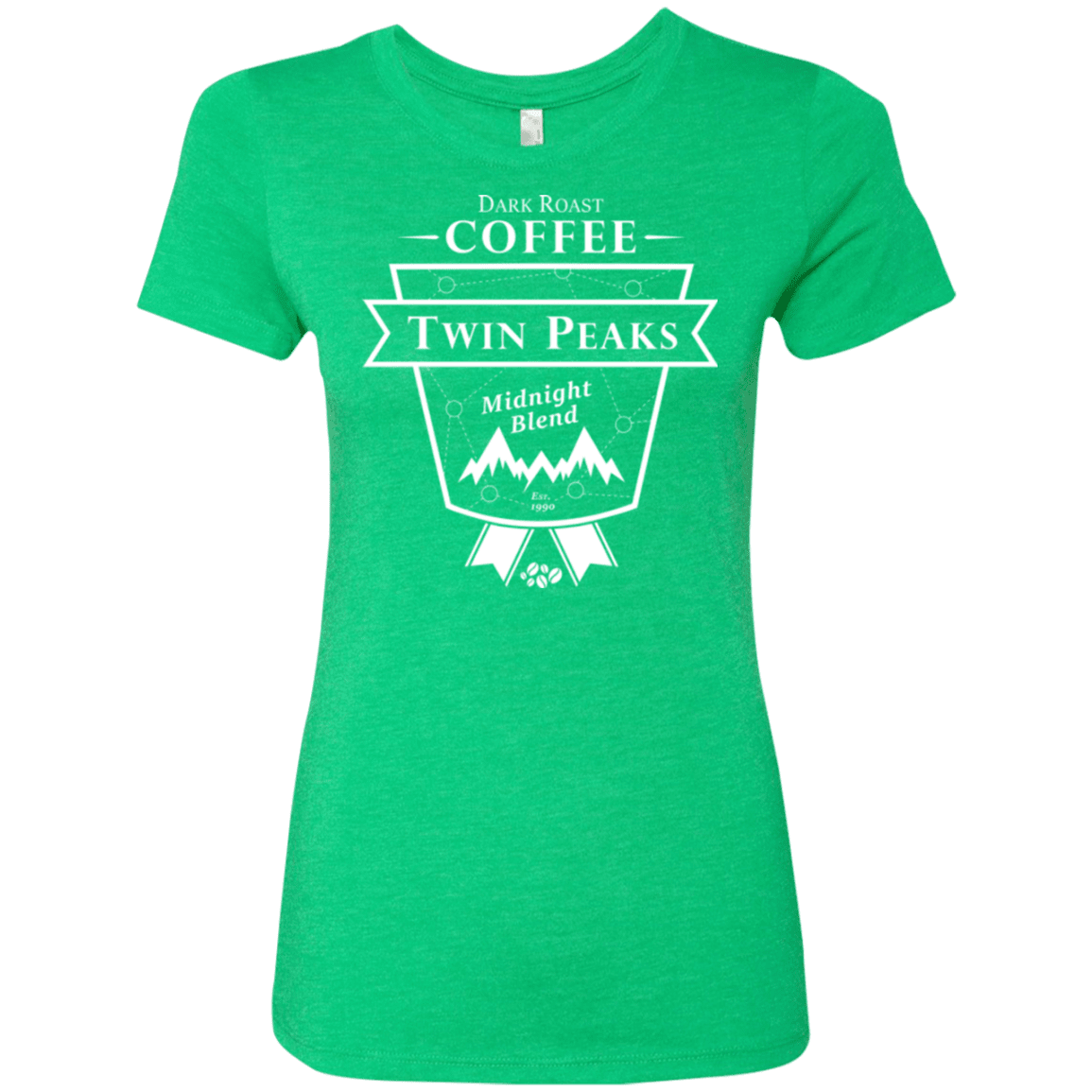 T-Shirts Envy / Small Twin Peaks Dark Roast Women's Triblend T-Shirt