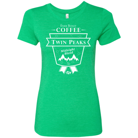 T-Shirts Envy / Small Twin Peaks Dark Roast Women's Triblend T-Shirt