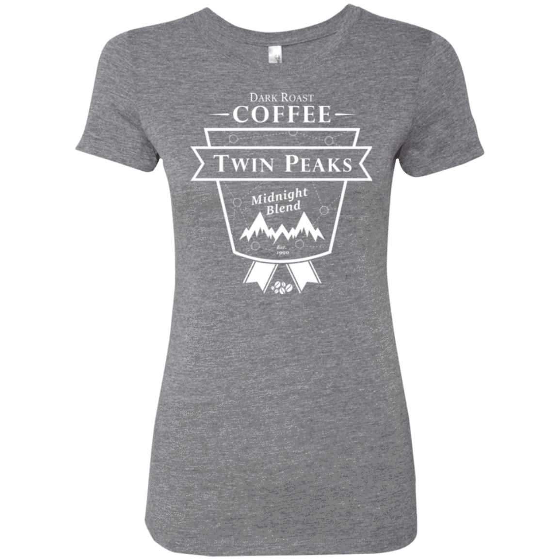 T-Shirts Premium Heather / Small Twin Peaks Dark Roast Women's Triblend T-Shirt