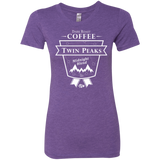 T-Shirts Purple Rush / Small Twin Peaks Dark Roast Women's Triblend T-Shirt