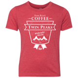 T-Shirts Vintage Red / YXS Twin Peaks Dark Roast Youth Triblend T-Shirt