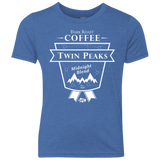 T-Shirts Vintage Royal / YXS Twin Peaks Dark Roast Youth Triblend T-Shirt