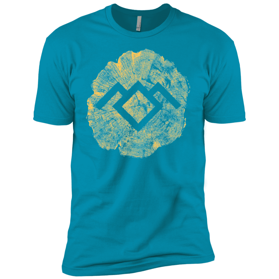 T-Shirts Turquoise / YXS TWIN PEAKS LOG Boys Premium T-Shirt