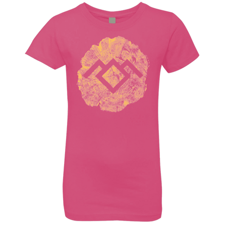 T-Shirts Hot Pink / YXS TWIN PEAKS LOG Girls Premium T-Shirt