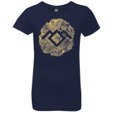 T-Shirts Midnight Navy / YXS TWIN PEAKS LOG Girls Premium T-Shirt