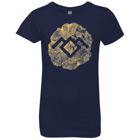 T-Shirts Midnight Navy / YXS TWIN PEAKS LOG Girls Premium T-Shirt