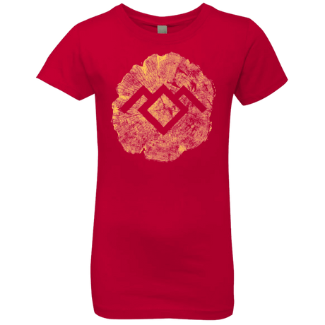 T-Shirts Red / YXS TWIN PEAKS LOG Girls Premium T-Shirt