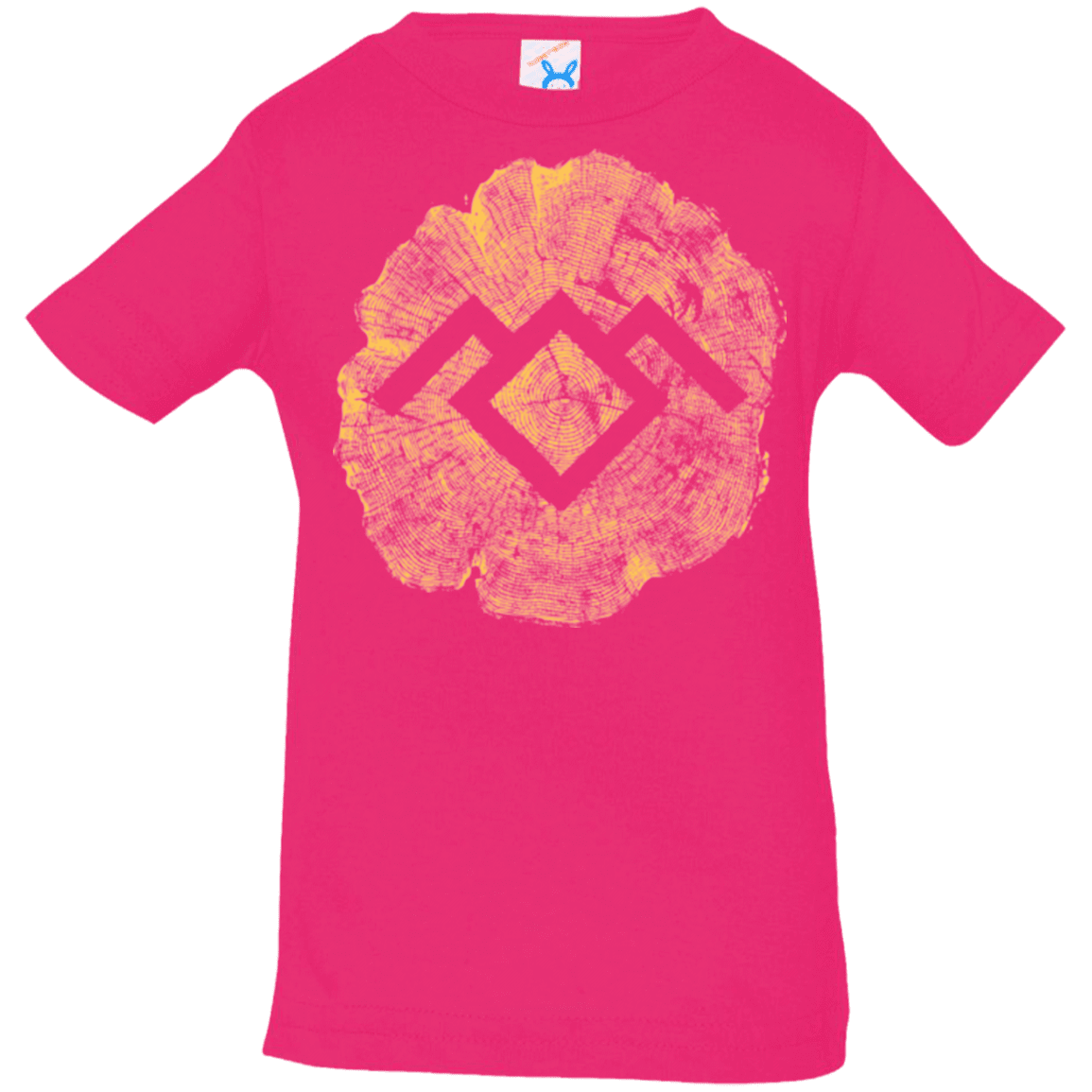 T-Shirts Hot Pink / 6 Months TWIN PEAKS LOG Infant Premium T-Shirt