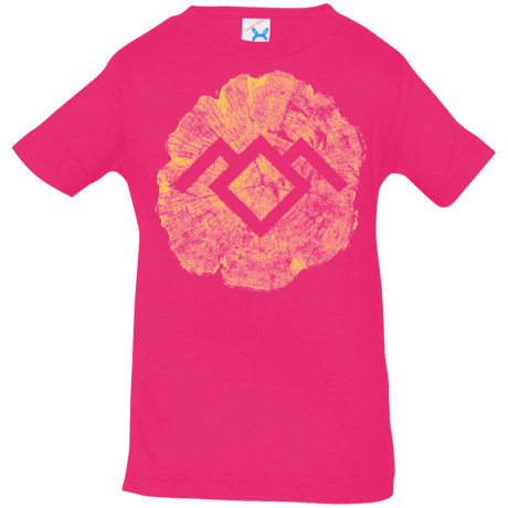 T-Shirts Hot Pink / 6 Months TWIN PEAKS LOG Infant Premium T-Shirt