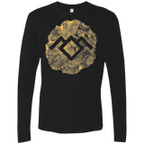 T-Shirts Black / Small TWIN PEAKS LOG Men's Premium Long Sleeve
