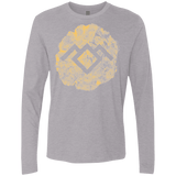 T-Shirts Heather Grey / Small TWIN PEAKS LOG Men's Premium Long Sleeve