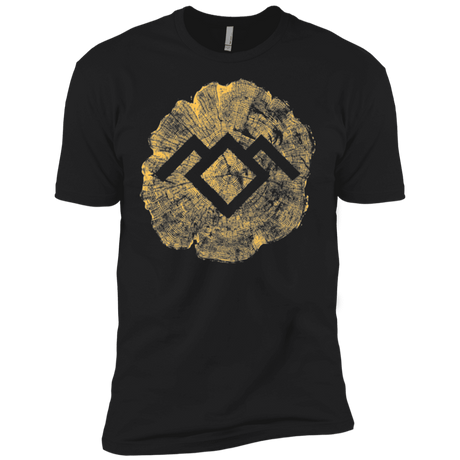 T-Shirts Black / X-Small TWIN PEAKS LOG Men's Premium T-Shirt