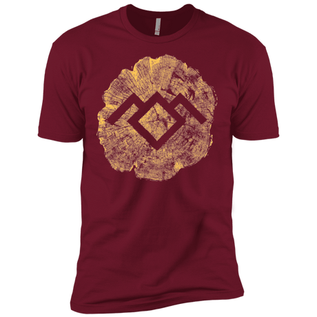 T-Shirts Cardinal / X-Small TWIN PEAKS LOG Men's Premium T-Shirt
