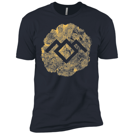 T-Shirts Indigo / X-Small TWIN PEAKS LOG Men's Premium T-Shirt
