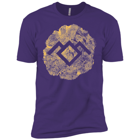 T-Shirts Purple / X-Small TWIN PEAKS LOG Men's Premium T-Shirt