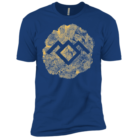 T-Shirts Royal / X-Small TWIN PEAKS LOG Men's Premium T-Shirt