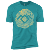 T-Shirts Tahiti Blue / X-Small TWIN PEAKS LOG Men's Premium T-Shirt