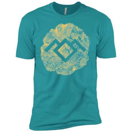 T-Shirts Tahiti Blue / X-Small TWIN PEAKS LOG Men's Premium T-Shirt
