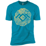 T-Shirts Turquoise / X-Small TWIN PEAKS LOG Men's Premium T-Shirt