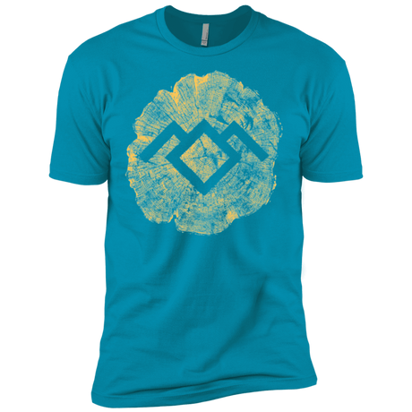 T-Shirts Turquoise / X-Small TWIN PEAKS LOG Men's Premium T-Shirt