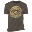T-Shirts Warm Grey / X-Small TWIN PEAKS LOG Men's Premium T-Shirt