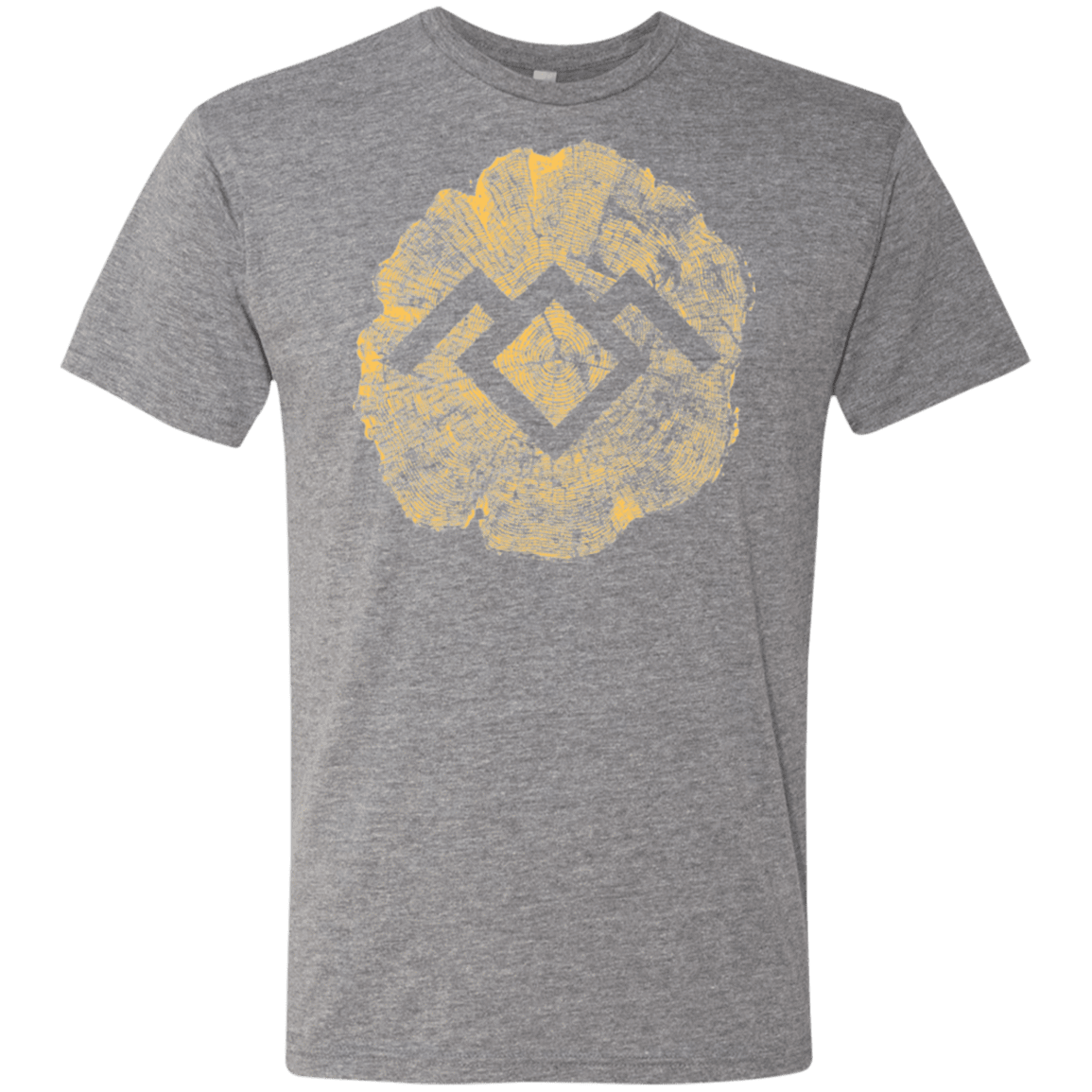 T-Shirts Premium Heather / Small TWIN PEAKS LOG Men's Triblend T-Shirt