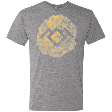T-Shirts Premium Heather / Small TWIN PEAKS LOG Men's Triblend T-Shirt