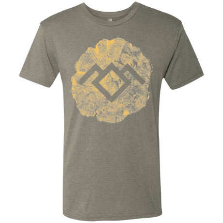 T-Shirts Venetian Grey / Small TWIN PEAKS LOG Men's Triblend T-Shirt