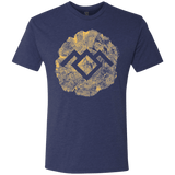 T-Shirts Vintage Navy / Small TWIN PEAKS LOG Men's Triblend T-Shirt