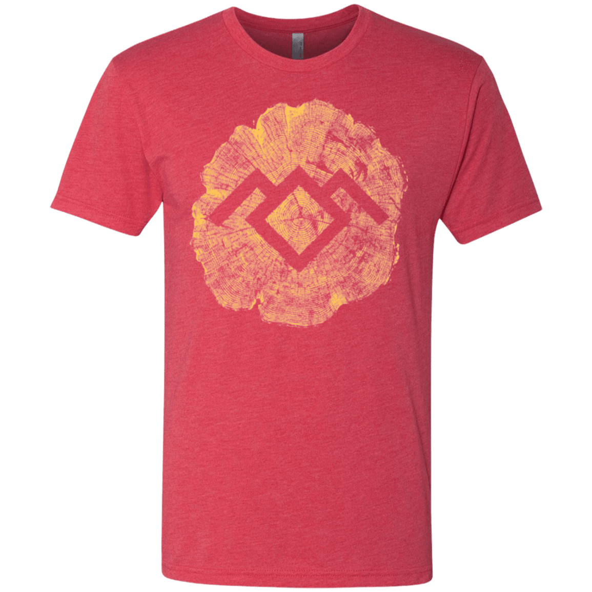 T-Shirts Vintage Red / Small TWIN PEAKS LOG Men's Triblend T-Shirt