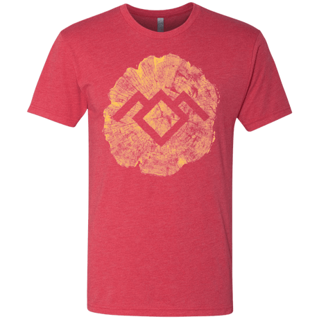 T-Shirts Vintage Red / Small TWIN PEAKS LOG Men's Triblend T-Shirt