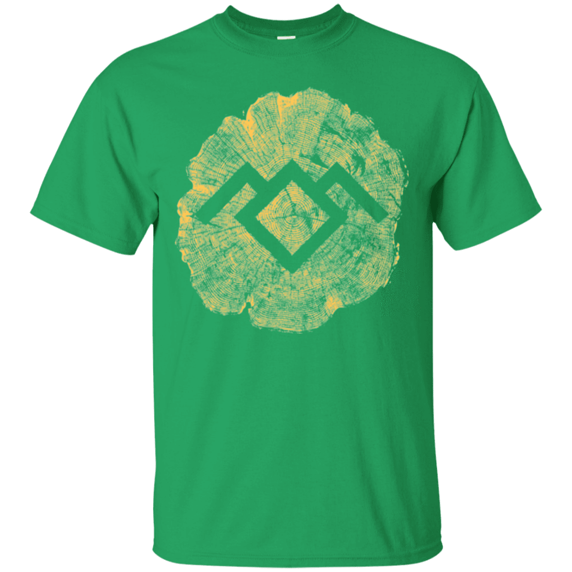 T-Shirts Irish Green / Small TWIN PEAKS LOG T-Shirt