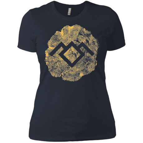 T-Shirts Indigo / X-Small TWIN PEAKS LOG Women's Premium T-Shirt