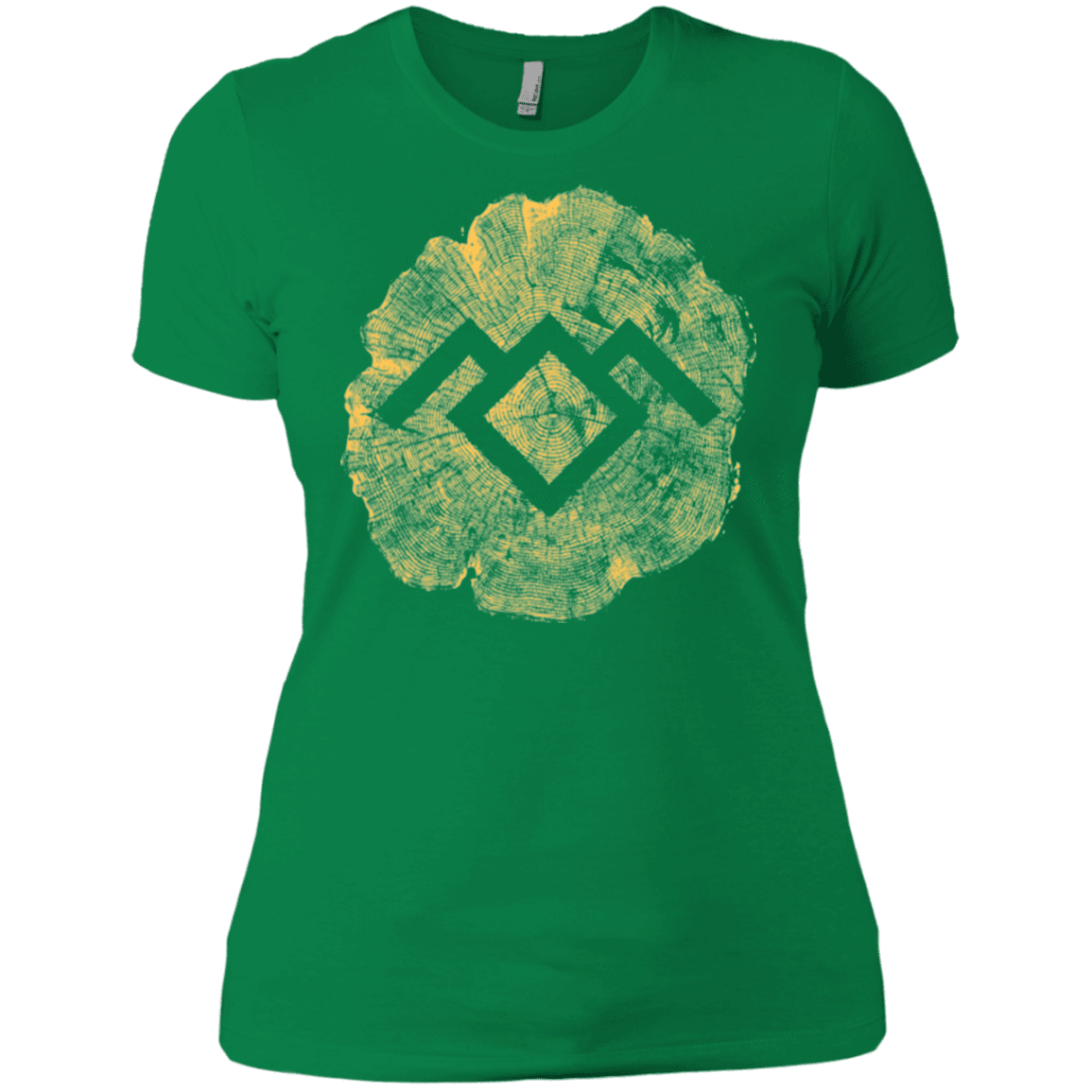 T-Shirts Kelly Green / X-Small TWIN PEAKS LOG Women's Premium T-Shirt