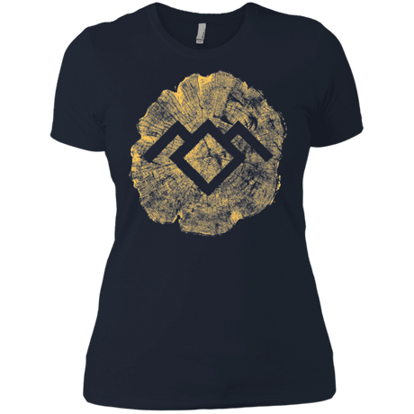 T-Shirts Midnight Navy / X-Small TWIN PEAKS LOG Women's Premium T-Shirt