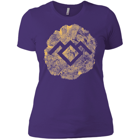 T-Shirts Purple / X-Small TWIN PEAKS LOG Women's Premium T-Shirt