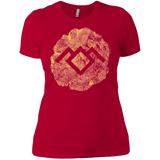 T-Shirts Red / X-Small TWIN PEAKS LOG Women's Premium T-Shirt