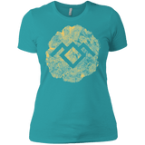 T-Shirts Tahiti Blue / X-Small TWIN PEAKS LOG Women's Premium T-Shirt